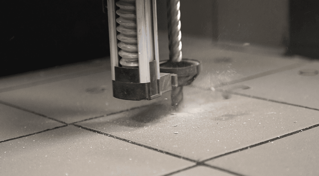 Drill used in equipment installations